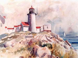 Eastern Point Light-Sunny Day